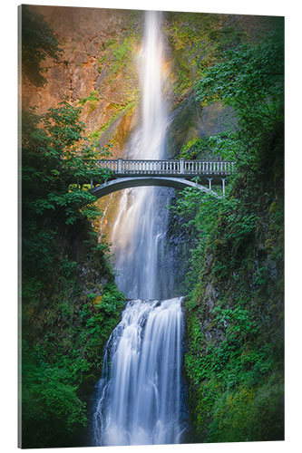 Acrylglas print Multnomah Falls