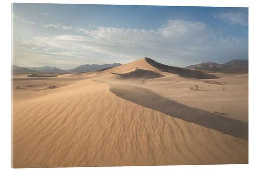 Acrylic print Sandstorm at Ibex