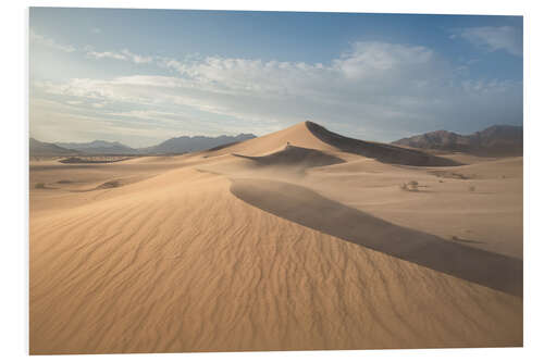 Foam board print Sandstorm at Ibex