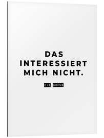 Magnettafel Die Bohne