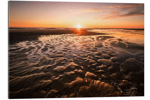 Gallery print An evening at the beach