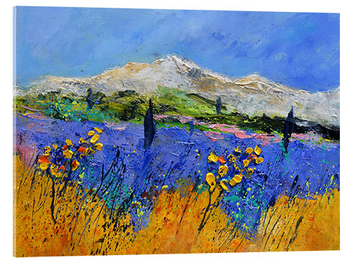 Tableau en verre acrylique My Provence