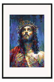 Gerahmter Kunstdruck Jesus Christus I