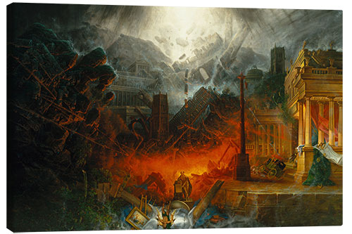 Canvas print The Edge of Doom