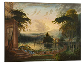 Gallery print A Romantic Landscape with the Arrival of the Queen of Sheba