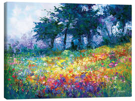 Canvas print Colourful Wildflowers in Bloom II