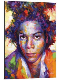 Magnettafel Basquiat Modernes Porträt