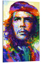 Aluminium print Che Guevara Pop Art