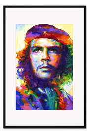 Gerahmter Kunstdruck Che Guevara Pop Art