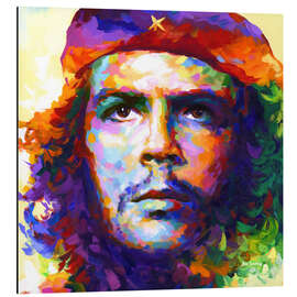 Aluminium print Che Guevara Modern Portrait