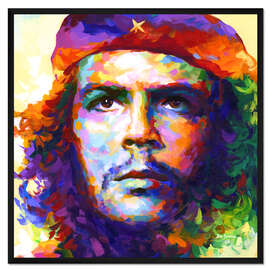 Gerahmter Kunstdruck Che Guevara Modernes Porträt