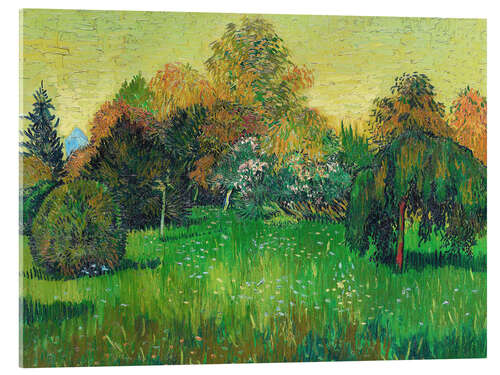 Acrylglasbild Der Dichtergarten, 1888