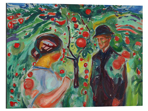 Stampa su alluminio Beneath the Red Apples