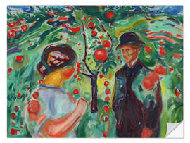 Naklejka na ścianę Beneath the Red Apples