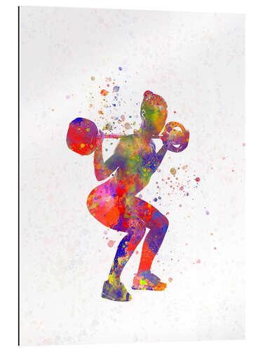 Galleriprint Dumbbell exercise IX