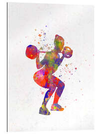 Gallery print Dumbbell exercise IX