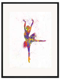Gerahmter Kunstdruck Balletttänzerin II