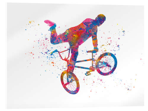 Akrylglastavla BMX sports XV