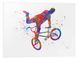 Foam board print BMX sports XV