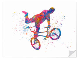 Wall sticker BMX sports XV