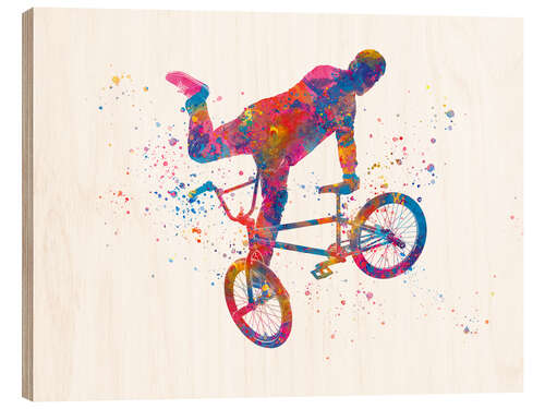 Quadro de madeira BMX sports XV