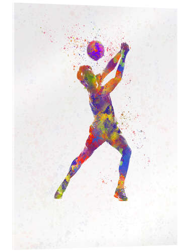 Acrylic print Volleyball player III