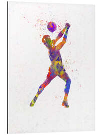 Magnettafel Volleyballspieler III