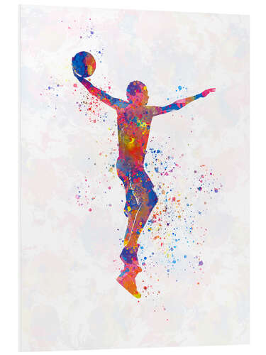 Foam board print Basketball player XI