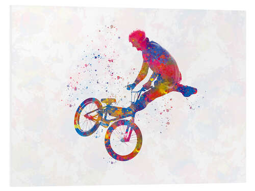 Foam board print BMX sports XIV