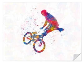 Wandsticker BMX Sport XIV