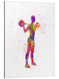 Magnettafel Hanteltraining XVI