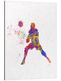 Aluminium print Volleyball player V