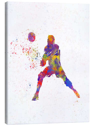 Canvas print Volleyball player V