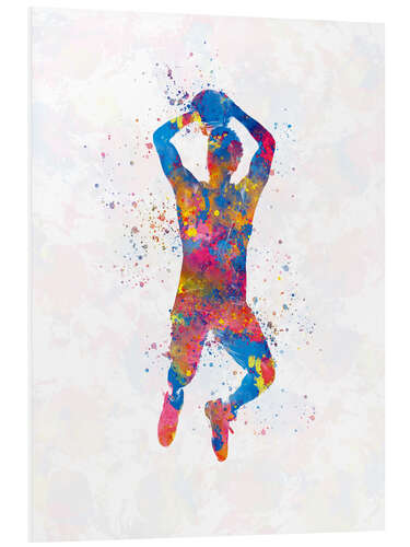 Foam board print Basketball player IX