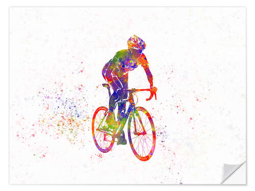 Wall sticker Cycling racer V