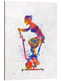 Magnettafel Fitnessübung X