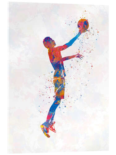 Quadro em acrílico Basketball player VIII