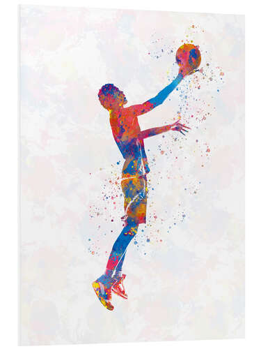 Foam board print Basketball player VIII