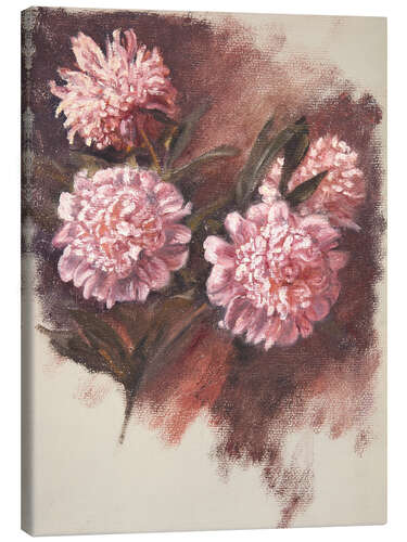 Canvas-taulu Red Peonies