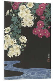 Gallery print Chrysanthemums and Running Water, ca. 1925