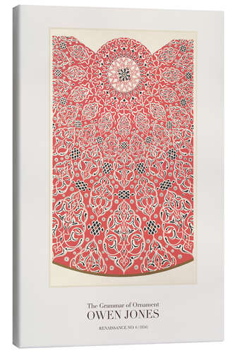 Canvas print Turkish Design Elements, No. 3 (1856)