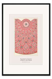 Gerahmter Kunstdruck Türkische Gestaltungselemente, Nr. 3 (1856)