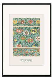 Gerahmter Kunstdruck Chinesische Ornamente, Pl.25 (1867)