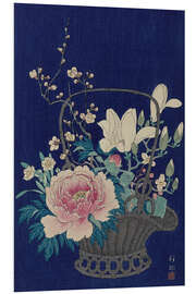 Foam board print Bamboo flower basket, ca. 1932