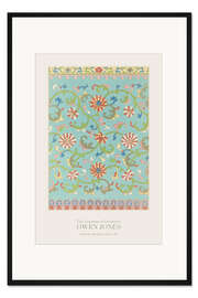 Gerahmter Kunstdruck Chinesische Ornamente, Pl.56 (1867)