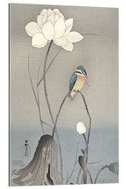 Gallery Print Eisvogel mit Lotusblüte, ca. 1900