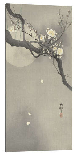 Galleritryck Plum Blossom and Full Moon, ca. 1900