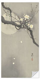 Sisustustarra Plum Blossom and Full Moon, ca. 1900