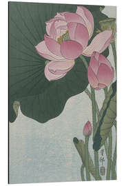 Magnettafel Blühende Lotusblumen, ca. 1920