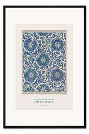 Gerahmter Kunstdruck Chinesische Ornamente, Pl.19 (1867)